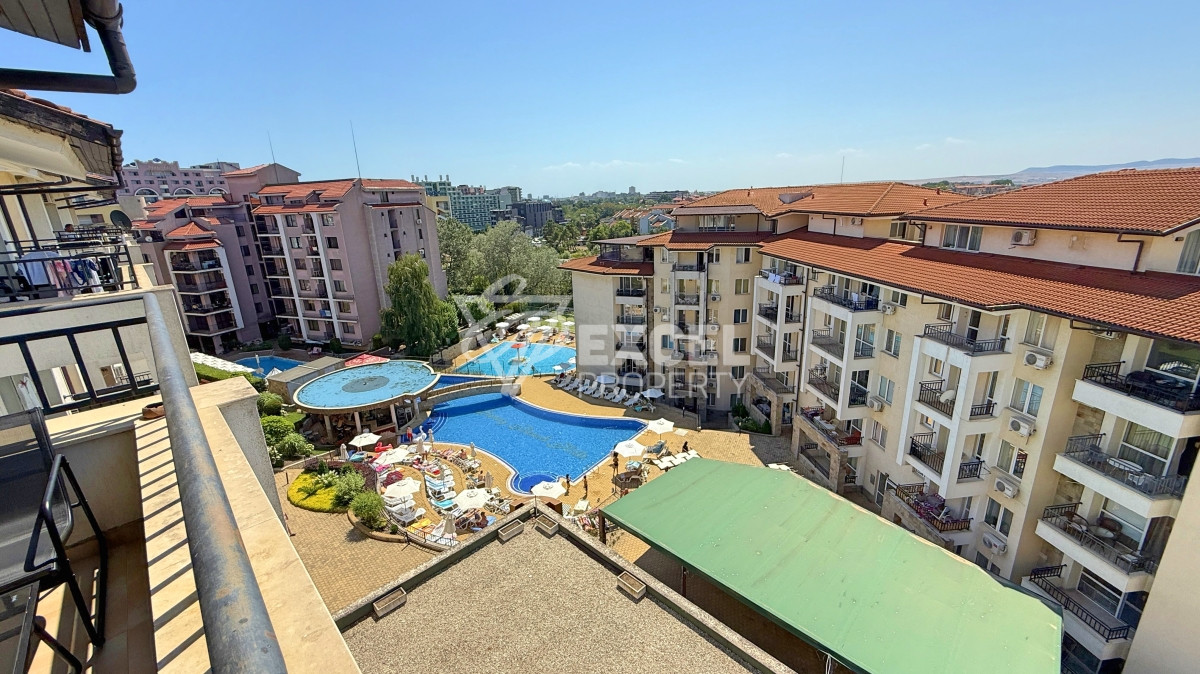 Furnished, two-bedroom apartment in Sunny Beach Hills complex. Fully renovated