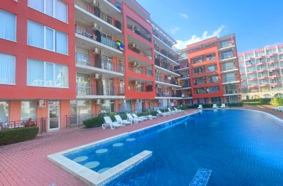 Furnished one bedroom apartment in the center of Sunny Beach
