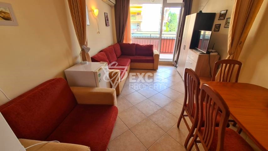 Furnished one bedroom apartment in the center of Sunny Beach