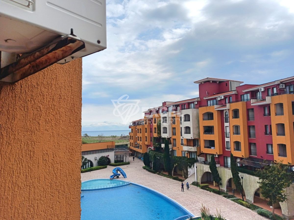 Studio with sea view-Aheloy, Marina Cape complex