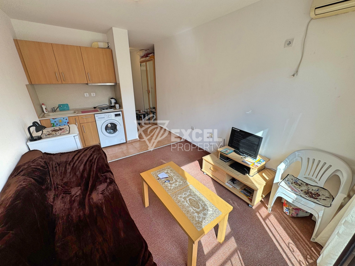Studio with sea view-Aheloy, Marina Cape complex