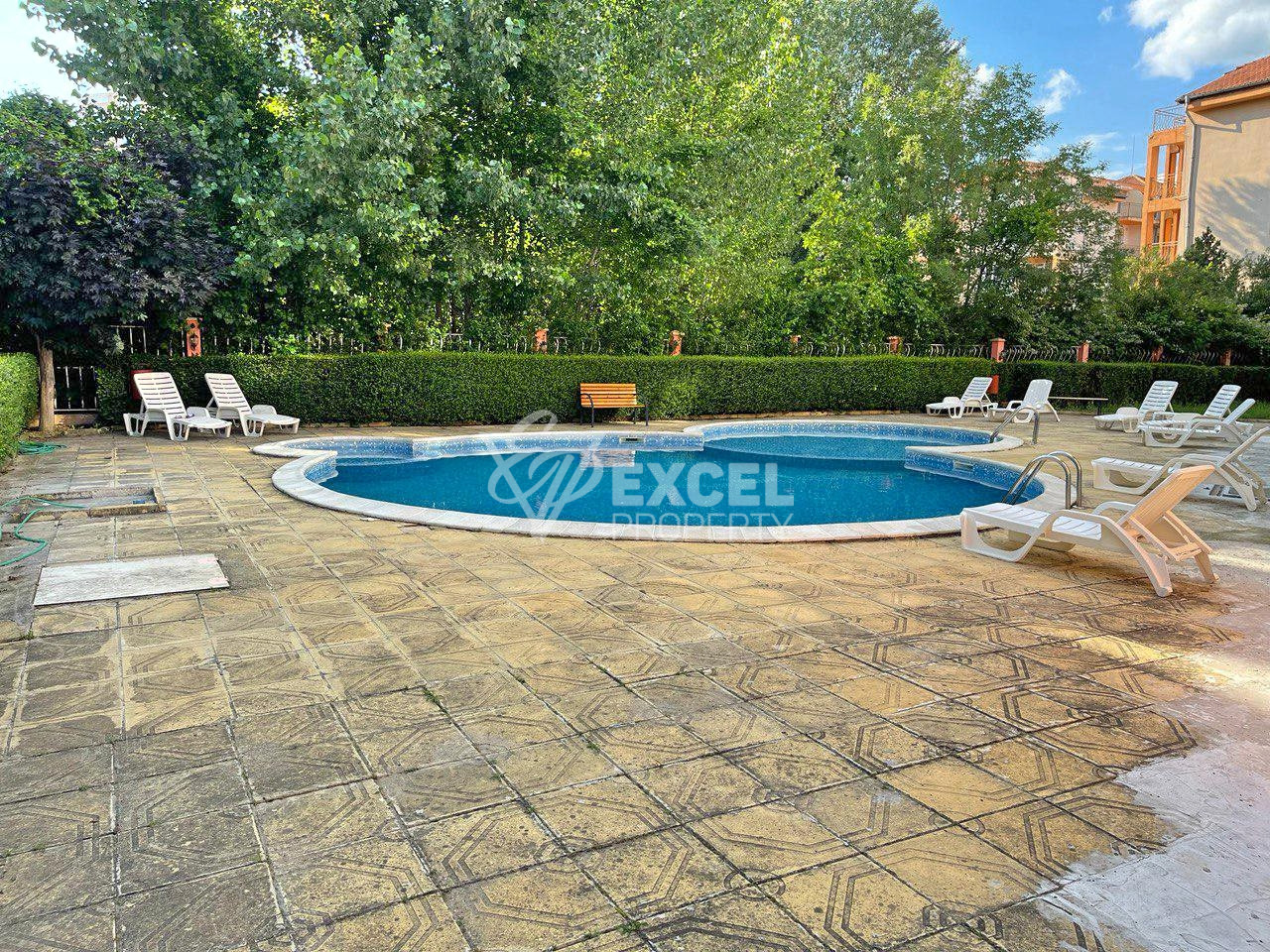 Two-bedroom, furnished property with no maintenance fee - in Sunny Beach