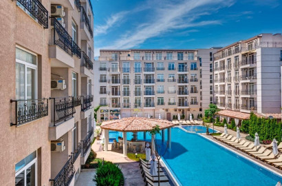 One-bedroom furnished property in Dawn Park complex Sunny beach