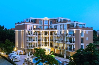 Studio with kitchen in a modern complex Isida Palace 2, Sunny Beach