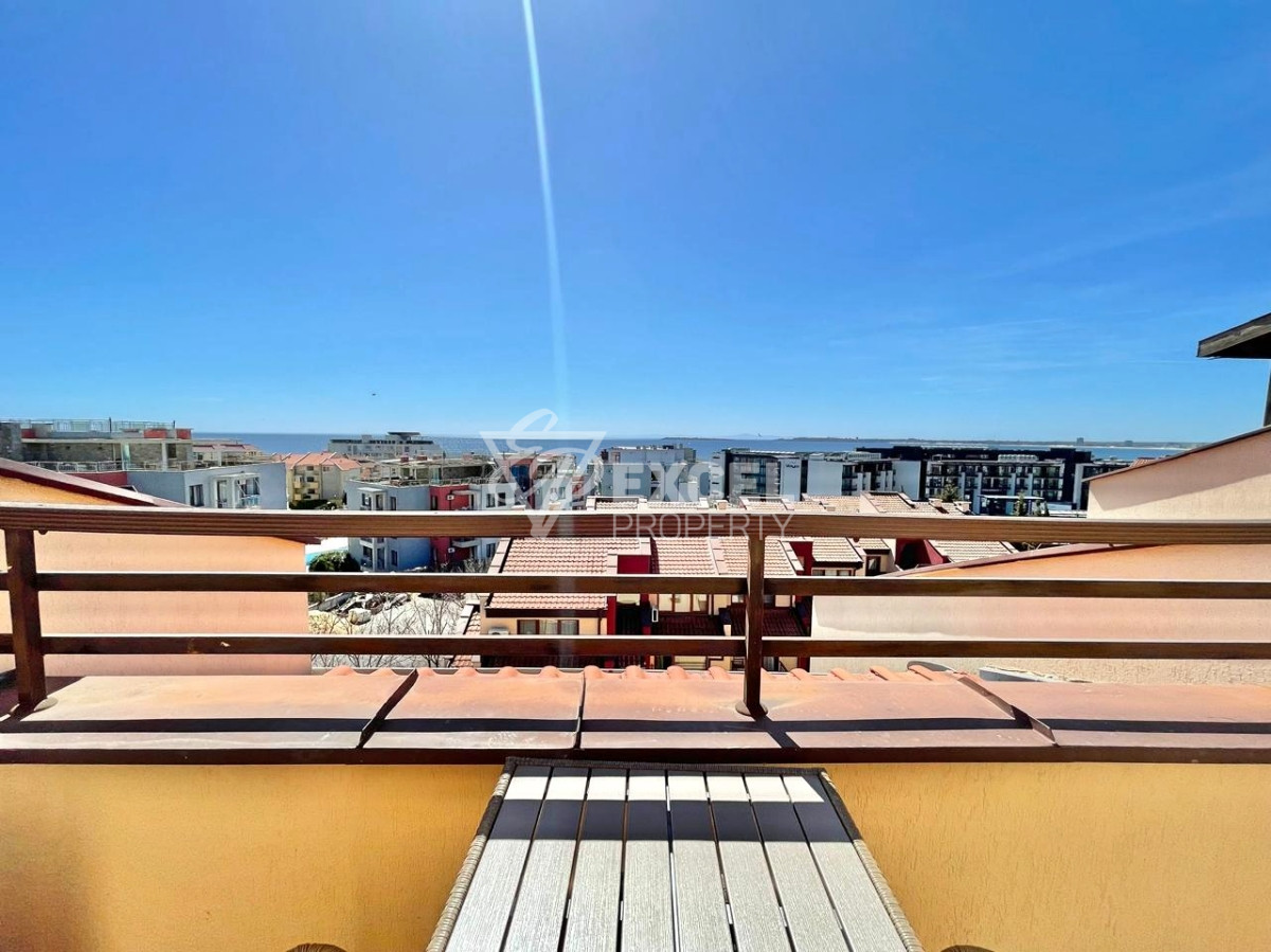 Furnished property with sea view in Sveti Vlas