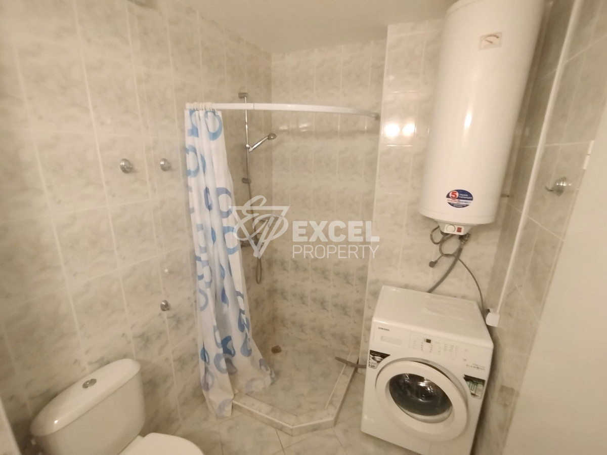 Studio with furniture and separate bedroom area - Aheloy, 200 m from the beach