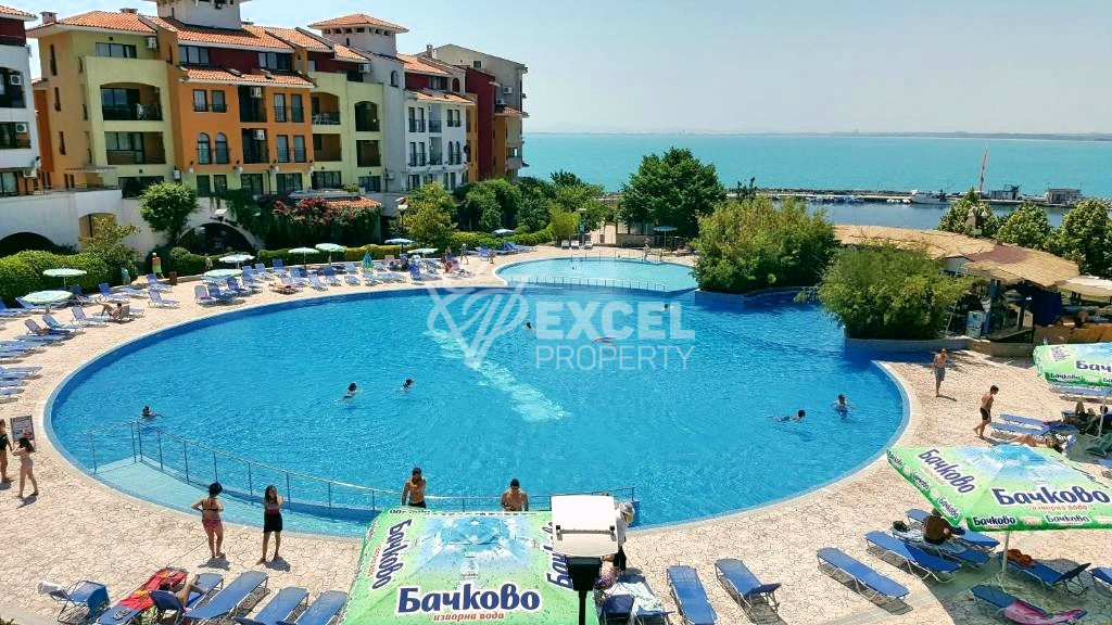 Fully furnished and equipped studio-Marina Cape, Aheloy