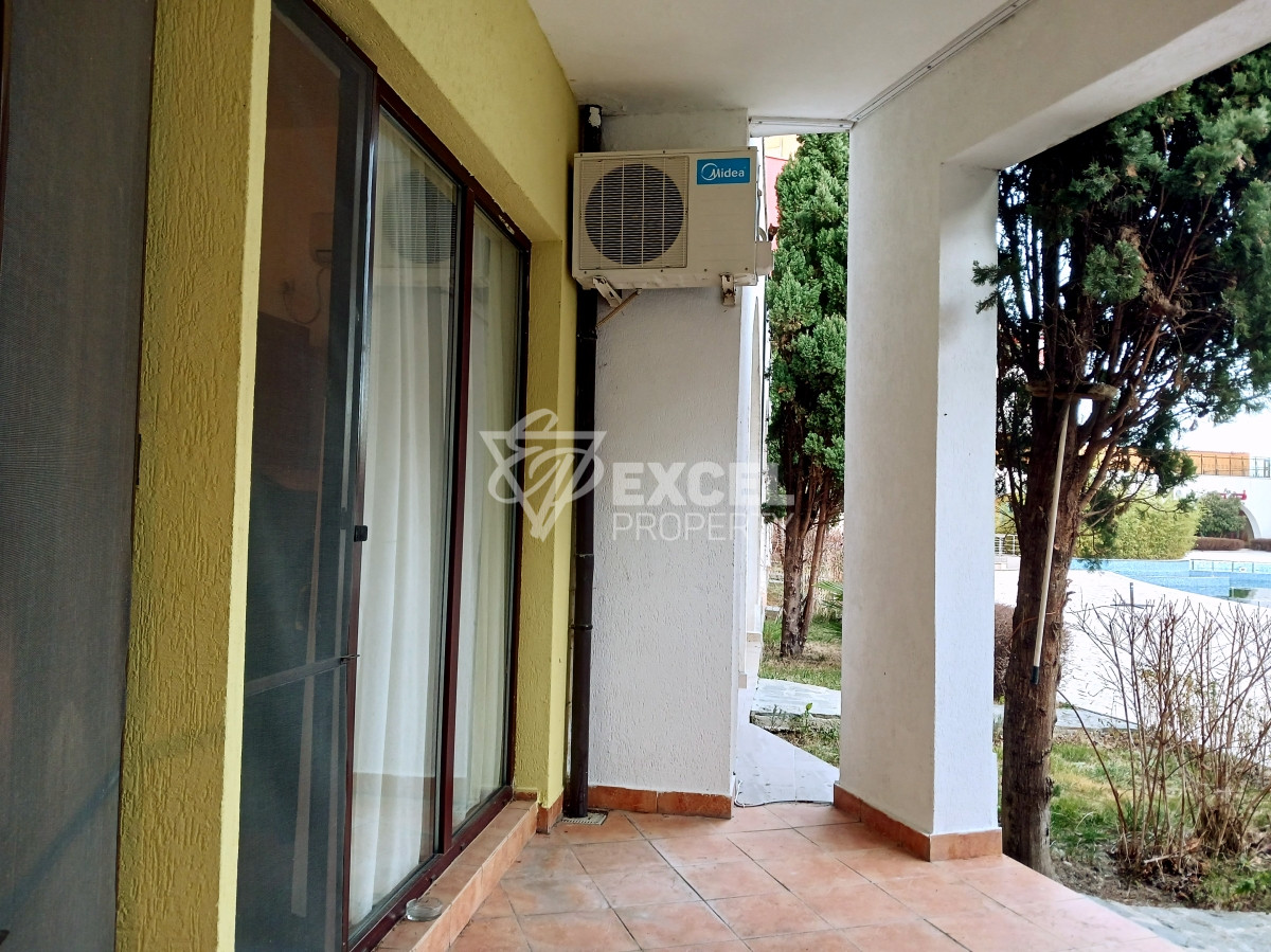 Furnished one-bedroom ground floor property-Marina Cape, Aheloy
