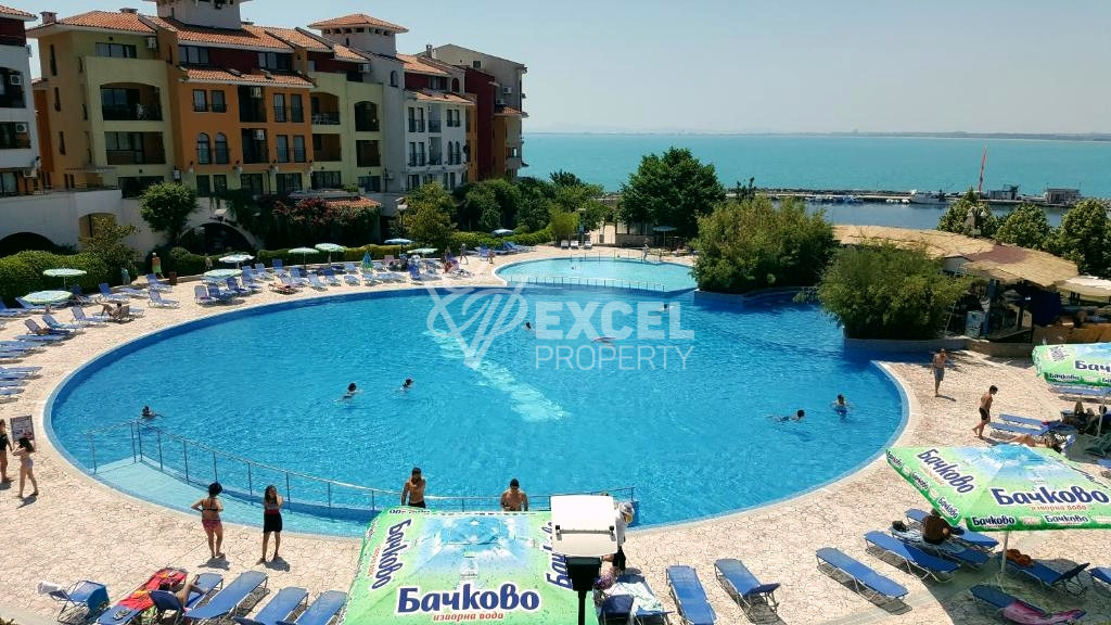 Furnished one-bedroom ground floor property-Marina Cape, Aheloy
