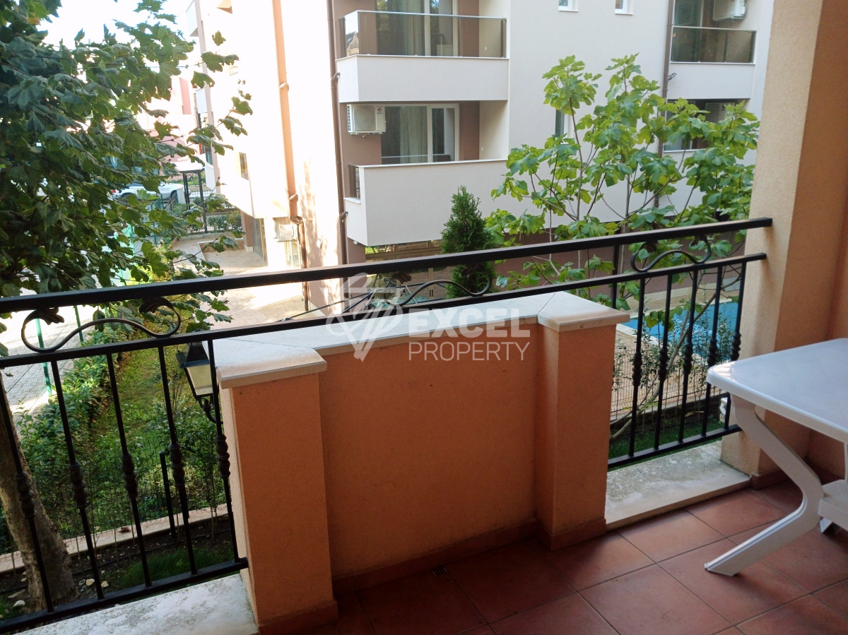Furnished studio in a new complex Sun and Sea