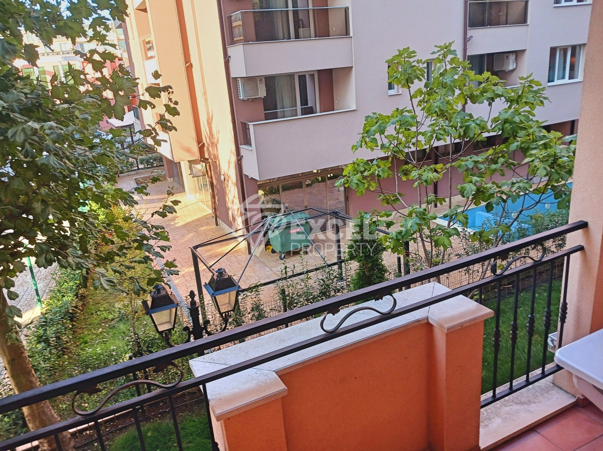 Furnished studio in a new complex Sun and Sea