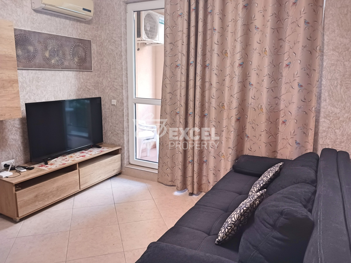 Furnished studio in a new complex Sun and Sea