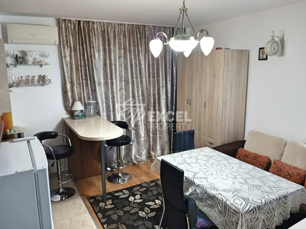 Furnished one-bedroom apartment, in the area of ​​Cacao Beach, Sunny Beach resort