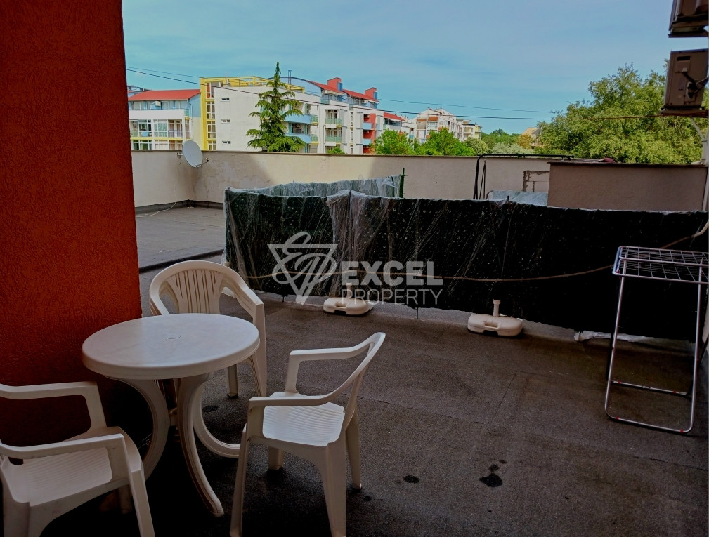 Furnished one-bedroom apartment, in the area of ​​Cacao Beach, Sunny Beach resort
