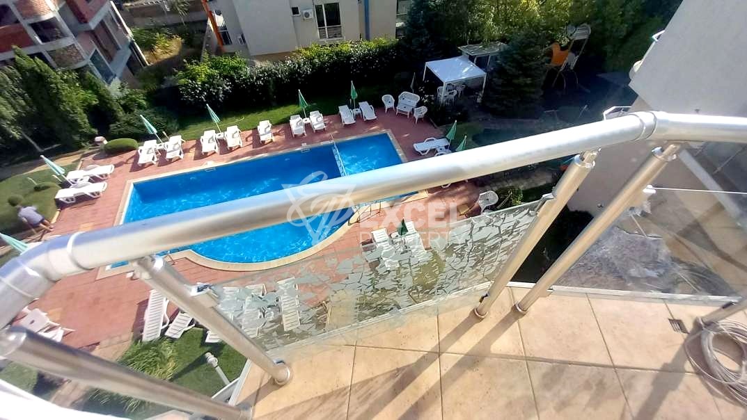 One-bedroom furnished property in Saint Vlas-sea view
