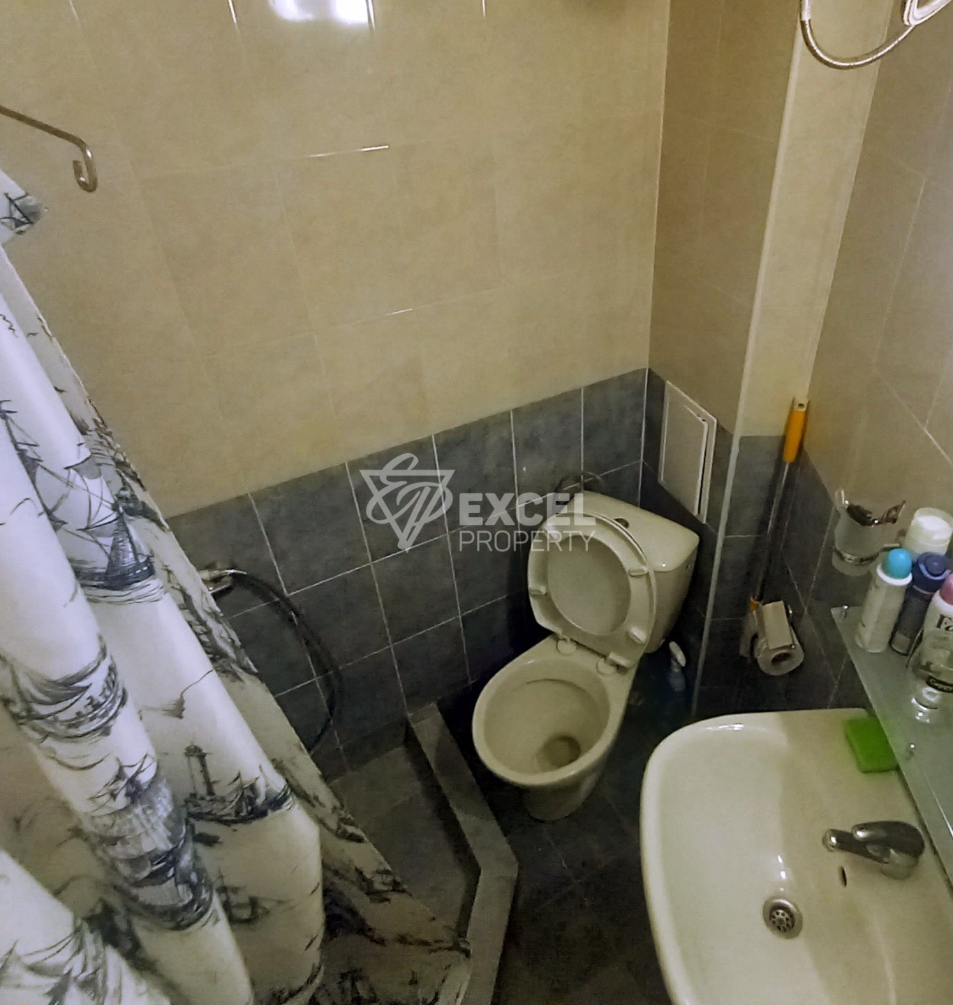 One-bedroom furnished property in Saint Vlas-sea view