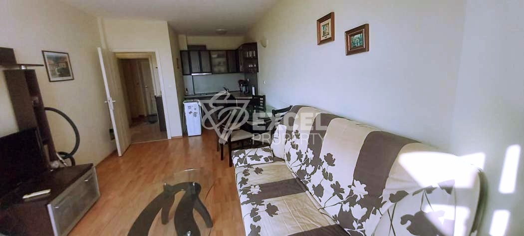 One-bedroom furnished property in Saint Vlas-sea view