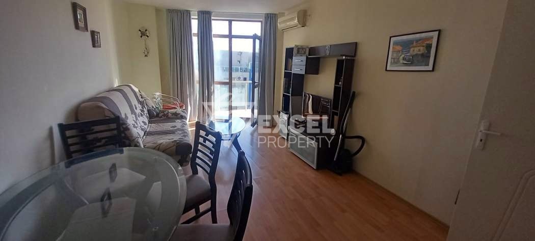 One-bedroom furnished property in Saint Vlas-sea view