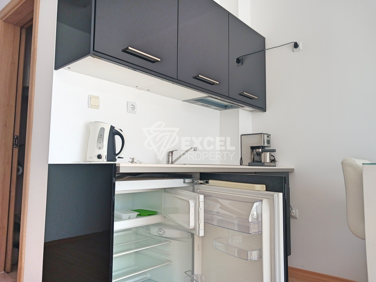 Stylish studio with balcony- Sunny Day 6, 3 km from Sunny Beach resort