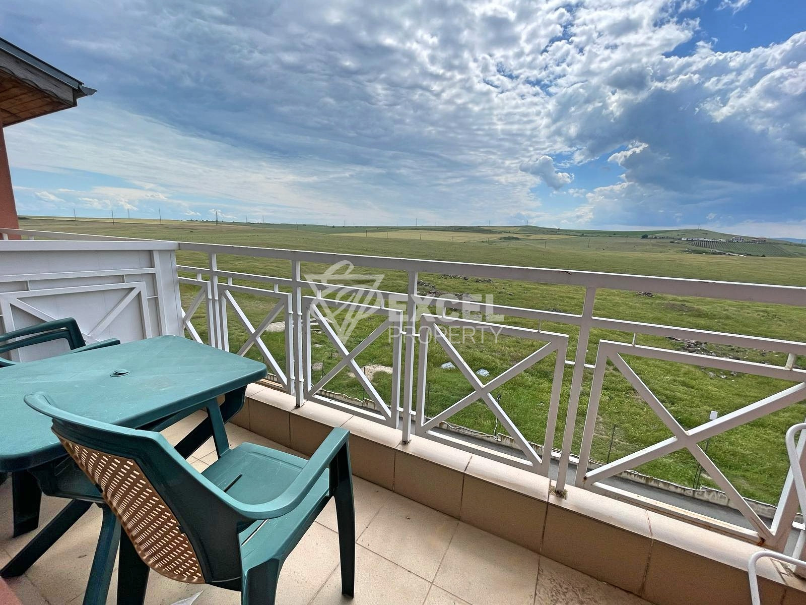 Budget studio with furniture and terrace in Sunny Day 6