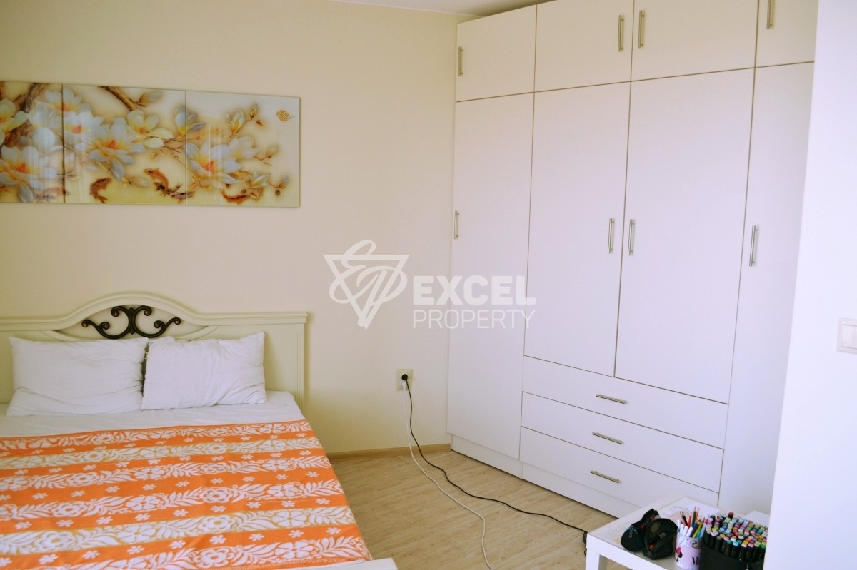 Cozy studio with furniture in Ravda