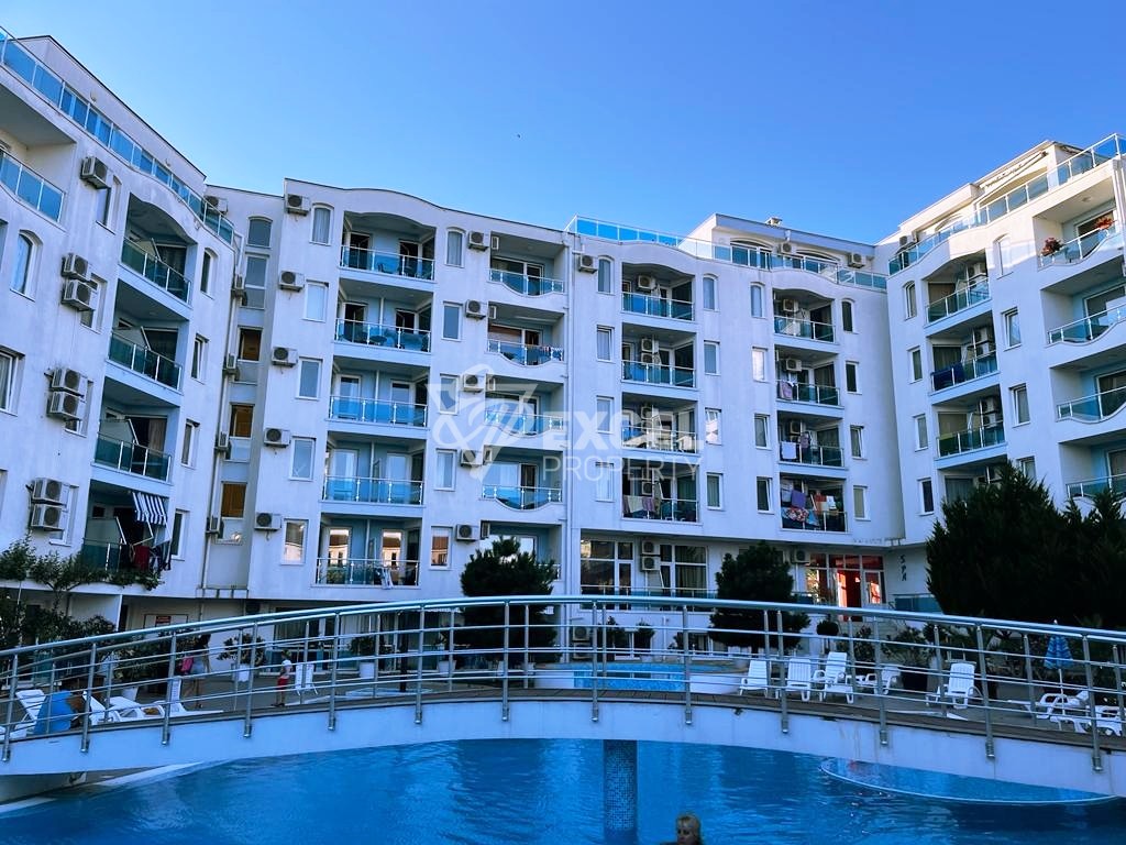 Furnished apartment in the Odyssey complex between Nessebar and Ravda